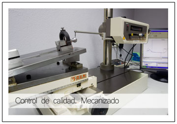 Control de calidad - Mecanizado de precisión en CNC