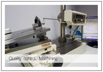 Quality control - CNC Machinig